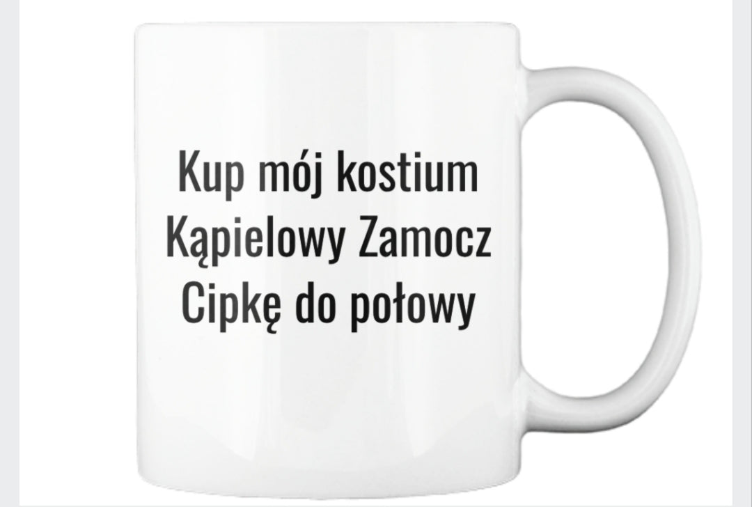 Kubek CURVE ATELIER - Wiersz Kostium kąpielowy