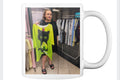 Kubek CURVE ATELIER - zdjęcie Roksany z kotkiem Limonkiem