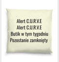 Poduszka CURVE ATELIER - Alert