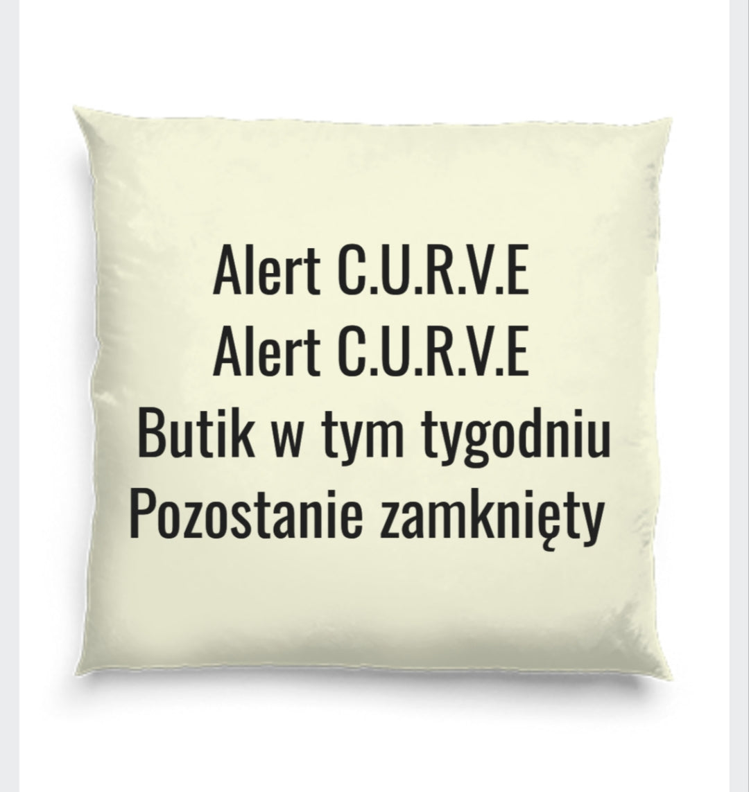 Poduszka CURVE ATELIER - Alert